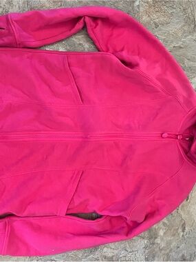 Women’s Hot Pink Full-Zip Jacket
